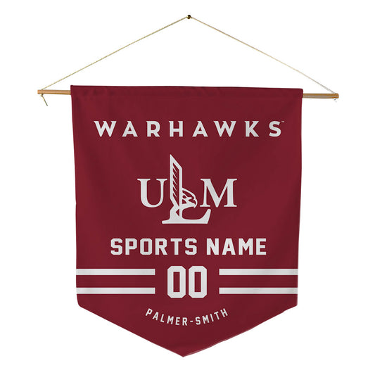 ULM - NCAA Football : Zachary Palmer-Smith - Pennant - 18" x 21"-0