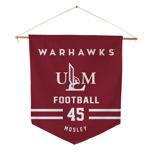 ULM - NCAA Football : Clifton Mosley - Pennant - 18" x 21"-0