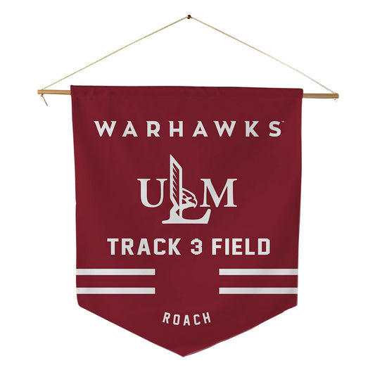 ULM - NCAA Men's Track & Field : Stafon Roach - Pennant - 18" x 21"-0