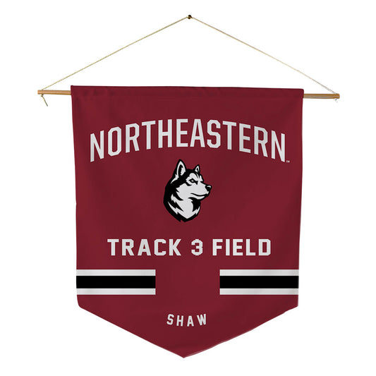Northeastern - NCAA Women's Track & Field : Hannah Shaw - Pennant - 18" x 21"-0