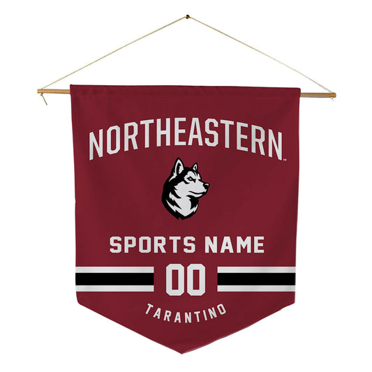 Northeastern - NCAA Baseball : Cooper Tarantino - Pennant - 18" x 21"-0