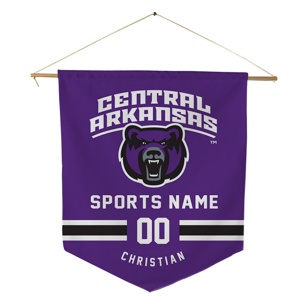 Central Arkansas - NCAA Softball : Renee Christian - Pennant - 18" x 21"-0