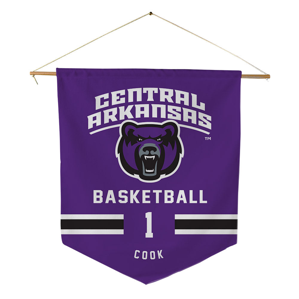 Central Arkansas - NCAA Women's Basketball : Jenna Cook - Pennant - 18" x 21"-0