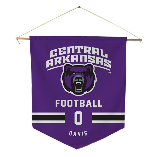 Central Arkansas - NCAA Football : Dallas Davis - Pennant - 18" x 21"-0
