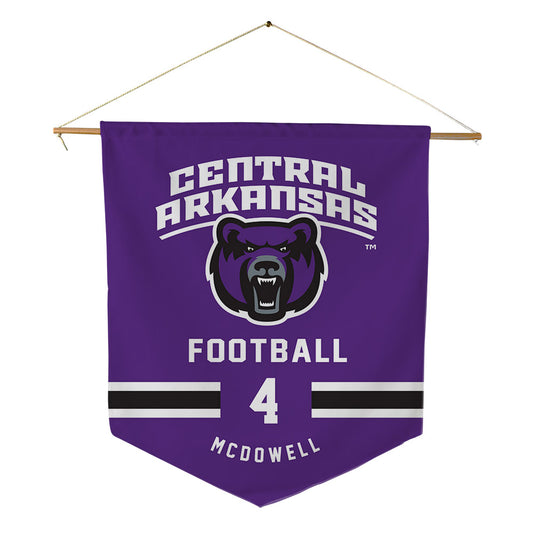 Central Arkansas - NCAA Football : Quentin McDowell - Pennant - 18" x 21"-0