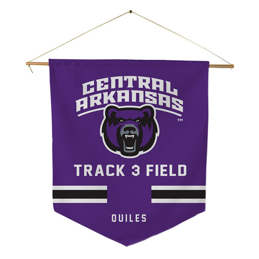 Central Arkansas - NCAA Women's Track & Field : Symone Quiles - Pennant - 18" x 21"-0