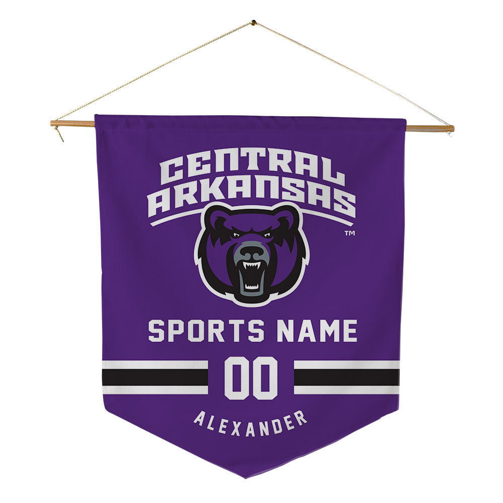 Central Arkansas - NCAA Baseball : Carter Alexander - Pennant - 18" x 21"-0