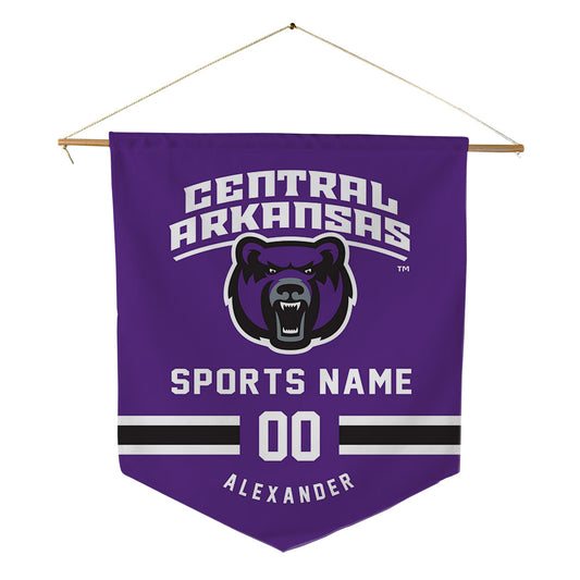 Central Arkansas - NCAA Baseball : Carter Alexander - Pennant - 18" x 21"-0