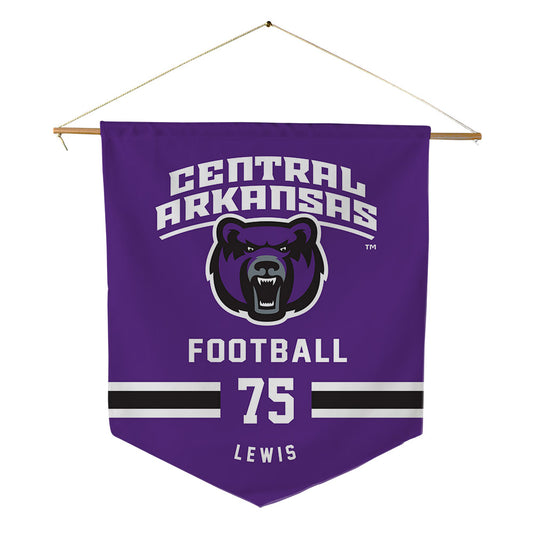 Central Arkansas - NCAA Football : Abrum Lewis - Pennant - 18" x 21"-0