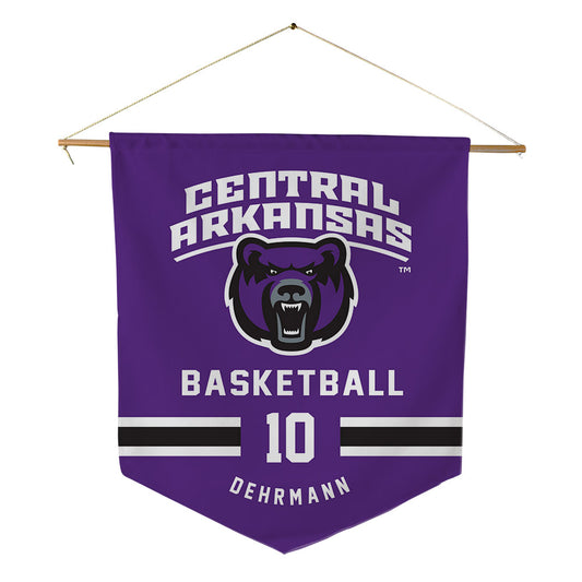 Central Arkansas - NCAA Men's Basketball : Owen Dehrmann - Pennant - 18" x 21"-0