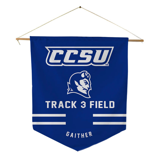 CCSU - NCAA Women's Track & Field : Tatiana Gaither - Pennant - 18" x 21"-0