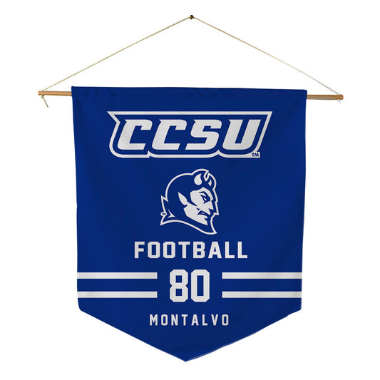 CCSU - NCAA Football : Joey Montalvo - Pennant - 18" x 21"-0
