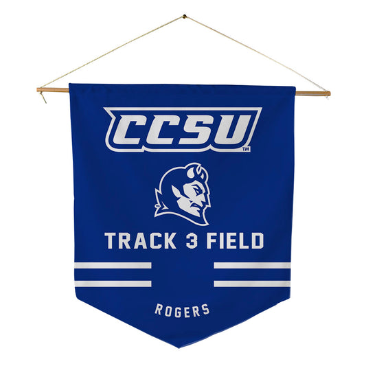 CCSU - NCAA Men's Track & Field : Jacob Rogers - Pennant - 18" x 21"-0