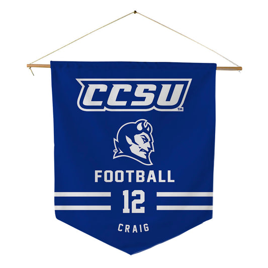 CCSU - NCAA Football : Ahmad Craig - Pennant - 18" x 21"-0