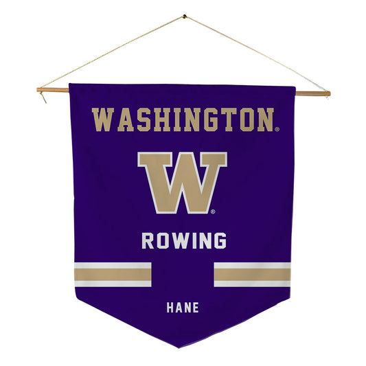 Washington - NCAA Women's Rowing : Caitlin Hane - Pennant - 18" x 21"-0