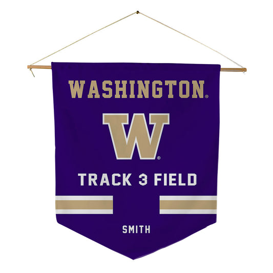 Washington - NCAA Men's Track & Field : Trevontay Smith - Pennant - 18" x 21"-0