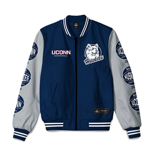 UConn - NCAA Men's Basketball : Jaye Nash - Bomber Jacket-0