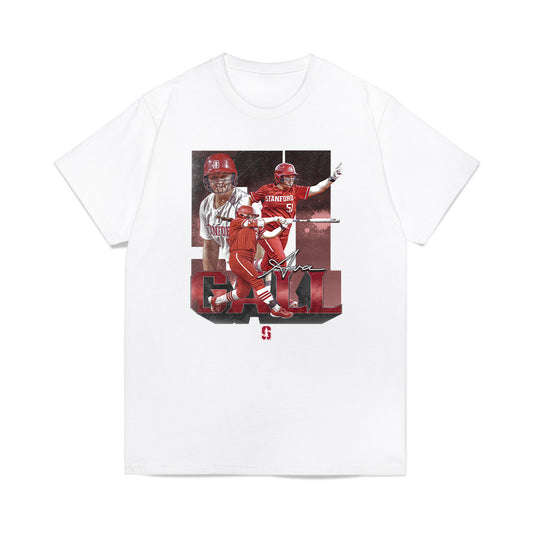 Stanford - NCAA Softball : Ava Gall - Collage Premium T-Shirt-0