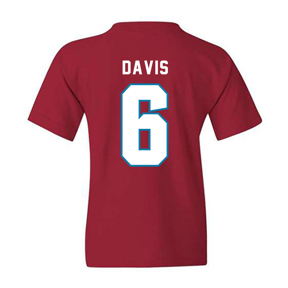 LMU - NCAA Beach Volleyball : Ellie Davis - Classic Shersey Youth T-Shirt-1