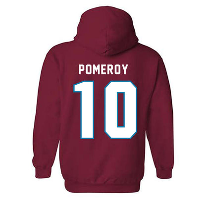 LMU - NCAA Women's Volleyball : Camille Pomeroy - Classic Shersey Hooded Sweatshirt-1