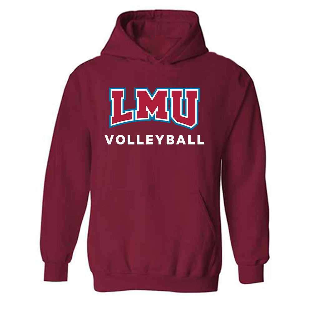 LMU - NCAA Beach Volleyball : Ellie Davis - Classic Shersey Hooded Sweatshirt-0