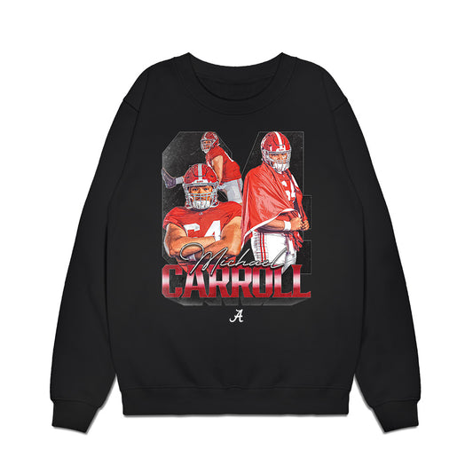 Alabama - NCAA Football : Michael Carroll - Collage Premium Crewneck Sweatshirt-0