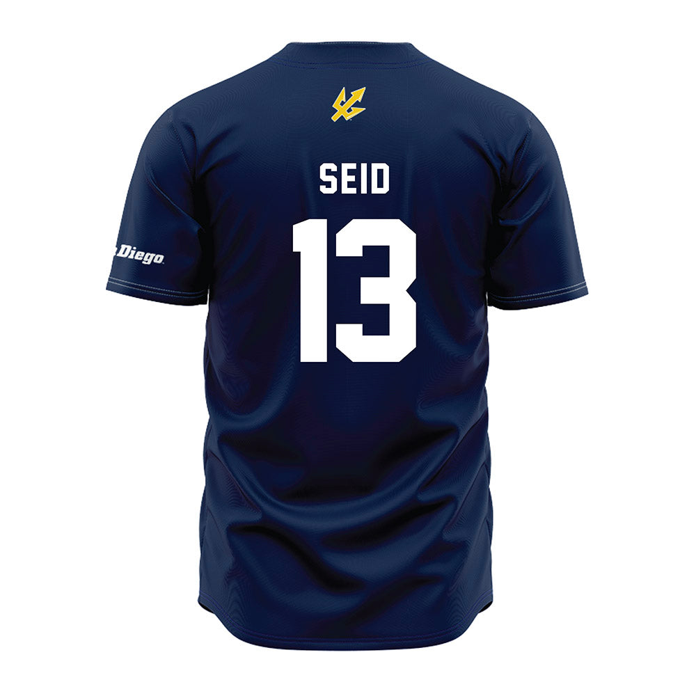 UCSD - NCAA Baseball : Spencer Seid - Jersey-1