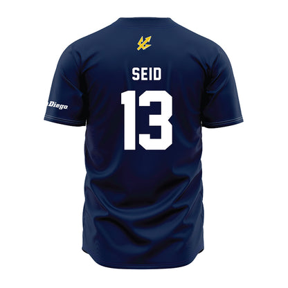 UCSD - NCAA Baseball : Spencer Seid - Jersey-1