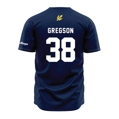 UCSD - NCAA Baseball : Niccolas Gregson - Jersey-1