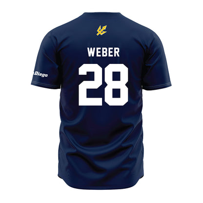 UCSD - NCAA Baseball : Chapman Weber - Jersey-1