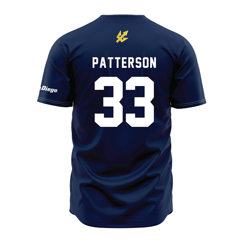 UCSD - NCAA Baseball : Garrett Patterson - Jersey-1