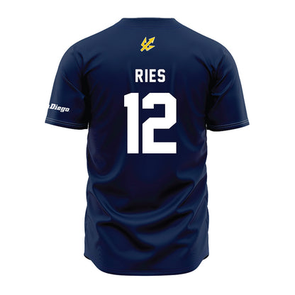 UCSD - NCAA Baseball : Nathan Ries - Jersey-1