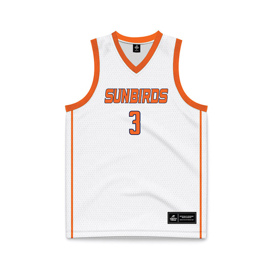 FPU - NCAA Women's Basketball : Trinity Tolbert - White Basketball Jersey-0