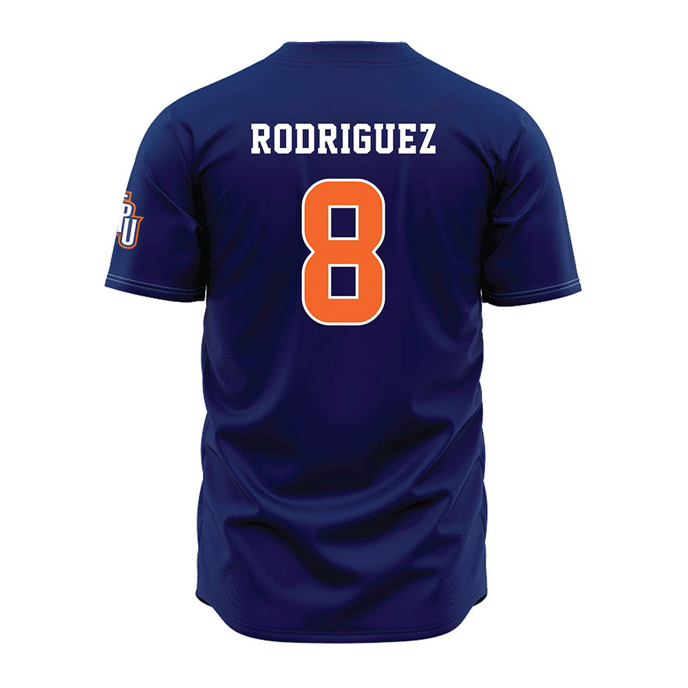 FPU - NCAA Baseball : Ruben Rodriguez - Navy Jersey-1