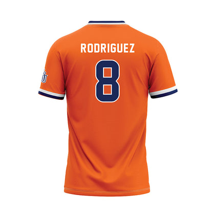 FPU - NCAA Baseball : Ruben Rodriguez - Orange Baseball Jersey-1