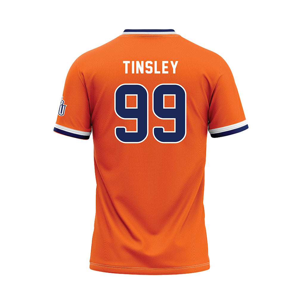 FPU - NCAA Baseball : Dustin Tinsley - Orange Baseball Jersey-1