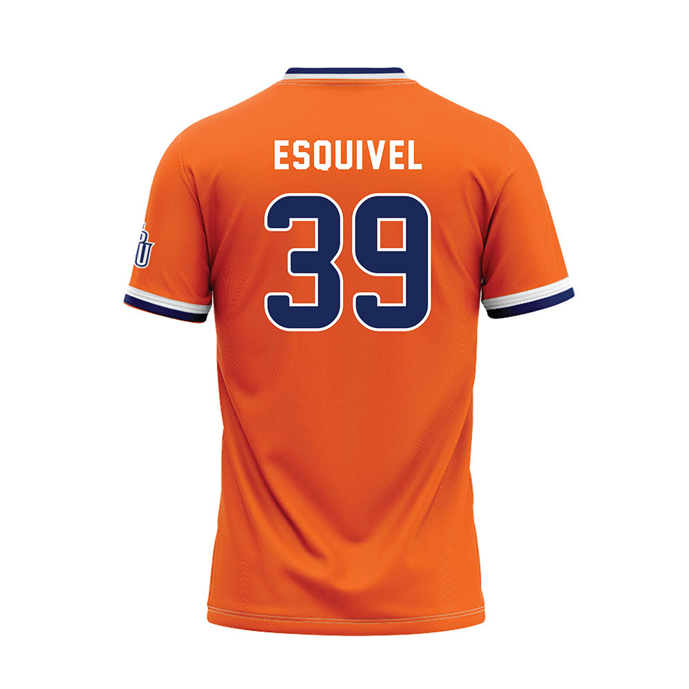 FPU - NCAA Baseball : Isaac Esquivel - Orange Baseball Jersey-1