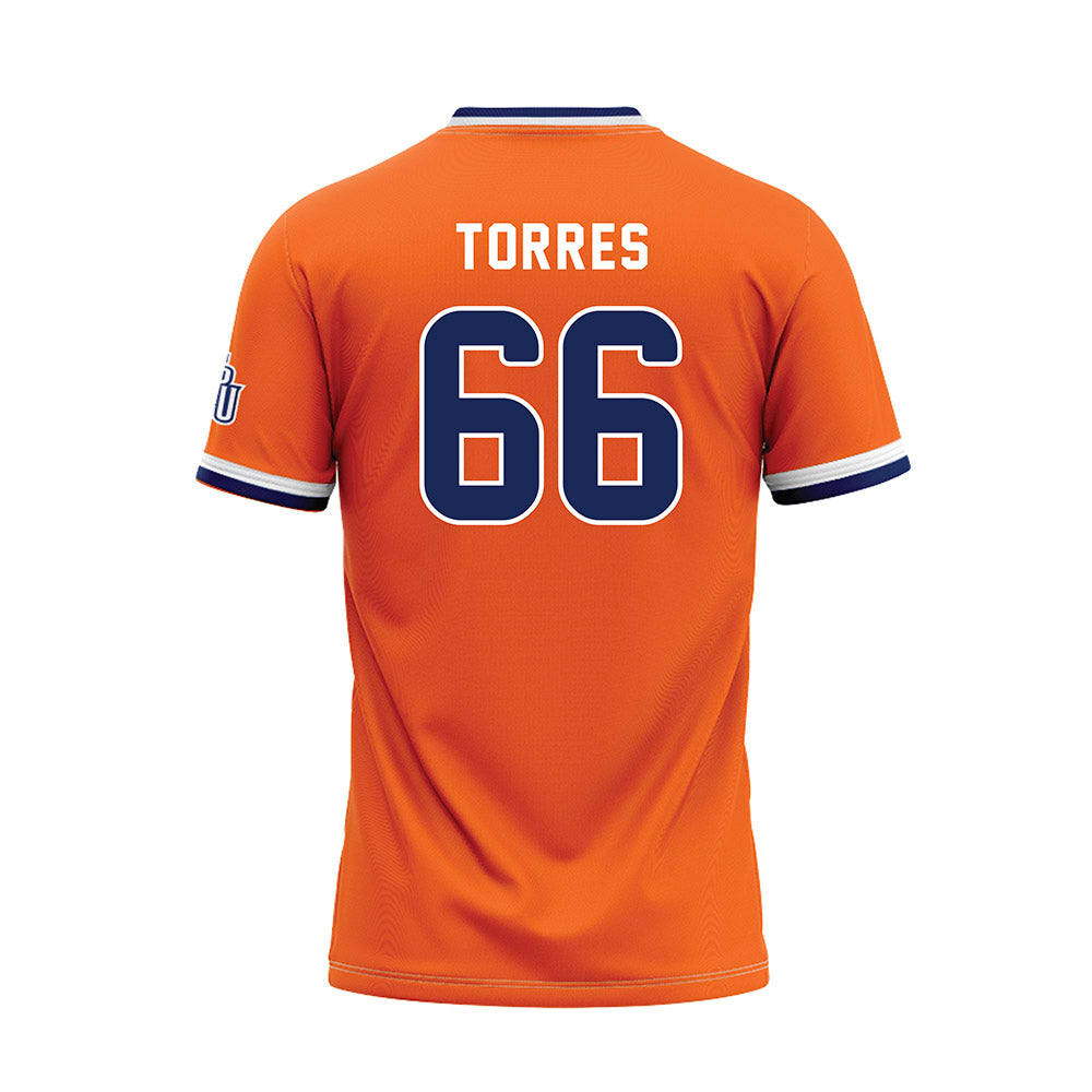 FPU - NCAA Baseball : Rogelio Torres - Orange Baseball Jersey-1