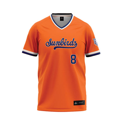 FPU - NCAA Baseball : Ruben Rodriguez - Orange Baseball Jersey-0