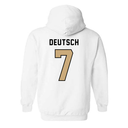 Anderson - NCAA Men's Lacrosse : Brodie Deutsch - Classic Shersey Hooded Sweatshirt-1