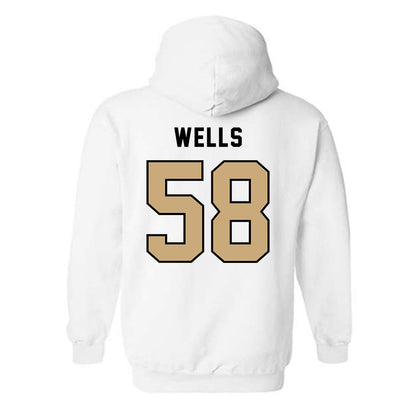 Anderson - NCAA Football : Mateo Wells - Classic Shersey Hooded Sweatshirt-1