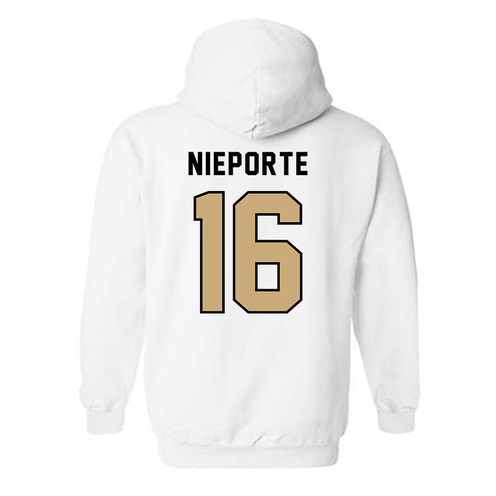 Anderson - NCAA Women's Volleyball : Ellie Nieporte - Classic Shersey Hooded Sweatshirt-1