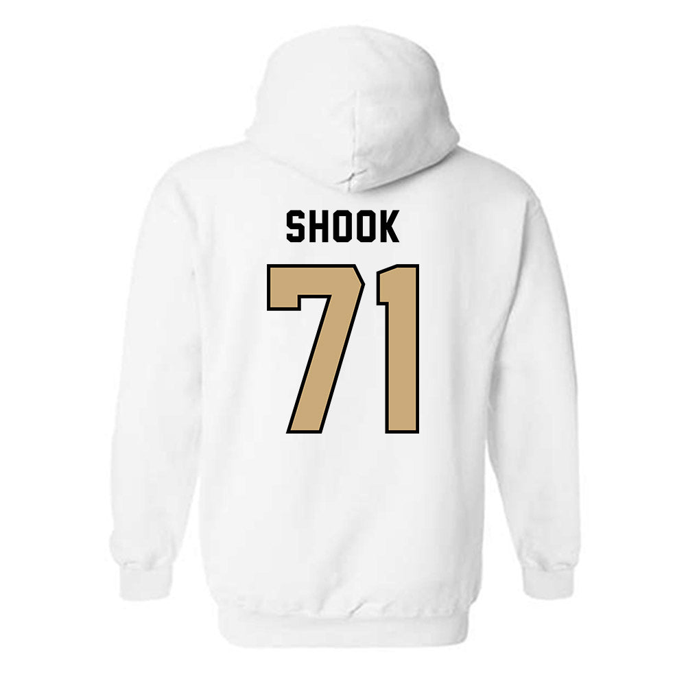 Anderson - NCAA Football : Michael Shook - Classic Shersey Hooded Sweatshirt-1