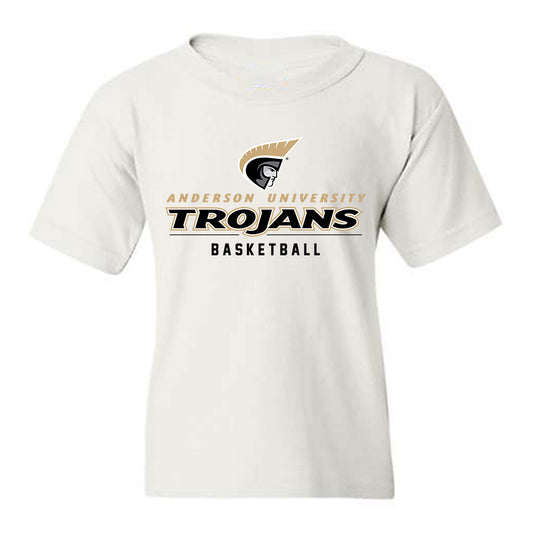 Anderson - NCAA Men's Basketball : Andrew Sineway - Classic Shersey Youth T-Shirt-0