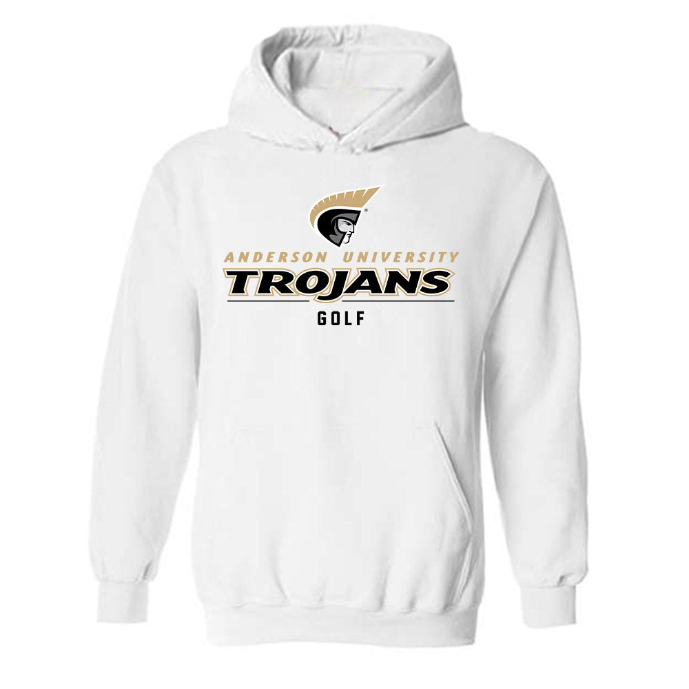Anderson - NCAA Men's Golf : Julian Daws - Classic Shersey Hooded Sweatshirt-0
