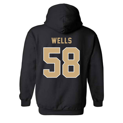 Anderson - NCAA Football : Mateo Wells - Classic Shersey Hooded Sweatshirt-1