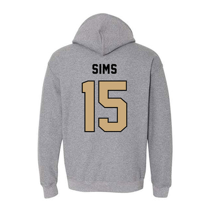 Anderson - NCAA Football : Fuller Sims - Classic Shersey Hooded Sweatshirt-1
