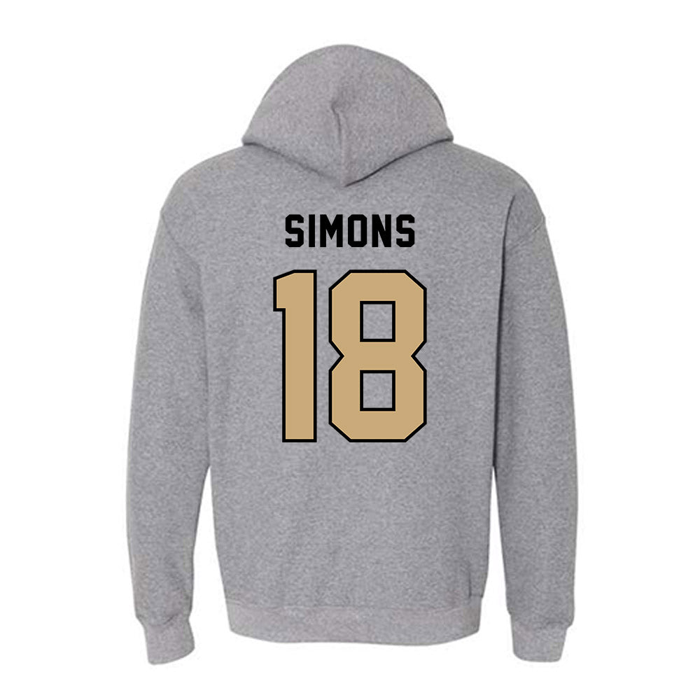 Anderson - NCAA Football : Blaine Simons - Classic Shersey Hooded Sweatshirt-1