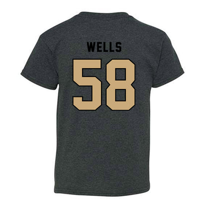 Anderson - NCAA Football : Mateo Wells - Classic Shersey Youth T-Shirt-1