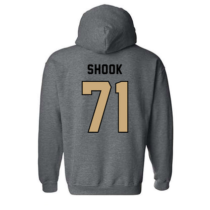 Anderson - NCAA Football : Michael Shook - Classic Shersey Hooded Sweatshirt-1